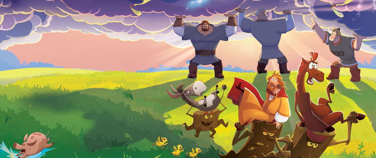 Три богатыря и свет клином