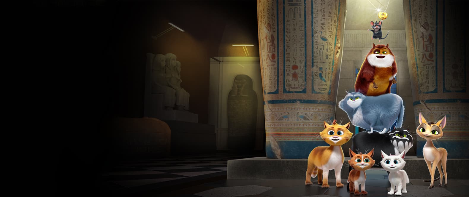 Коты Эрмитажа 2. Тайна египетского зала